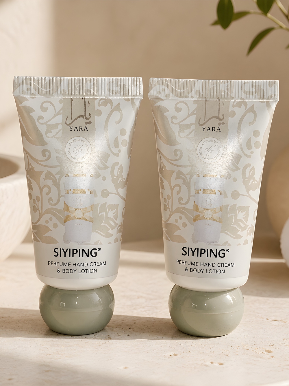 Yara Siyiping Perfume Hand Cream & Body Lotion-Set Of 2
